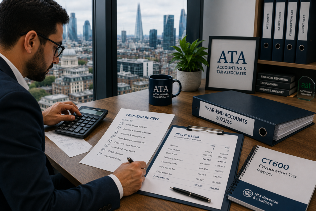 Year-end accounts and Corporation Tax support